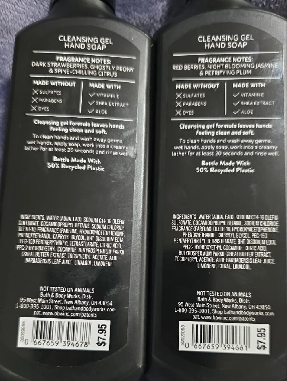 Bath & Body Works pair bath